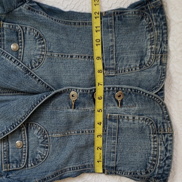 YMI Junior Denim blazer Medium wash. Size Medium - Picture 13 of 16